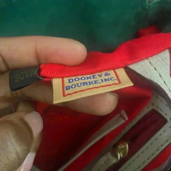 Dooney and Bourne Grey Florentine Large Satchel - Picture 11 of 13